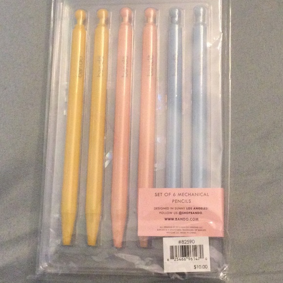 NWT 2PC Ban.do Write On Pencils & Sticky Note Set - Picture 3 of 6